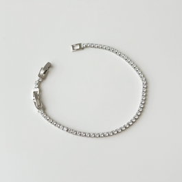 Heliophilia Silver Pulsera de Acero Inoxidable 316L Plateada